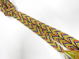 正絹　無形文化財　道明製　手組帯締め